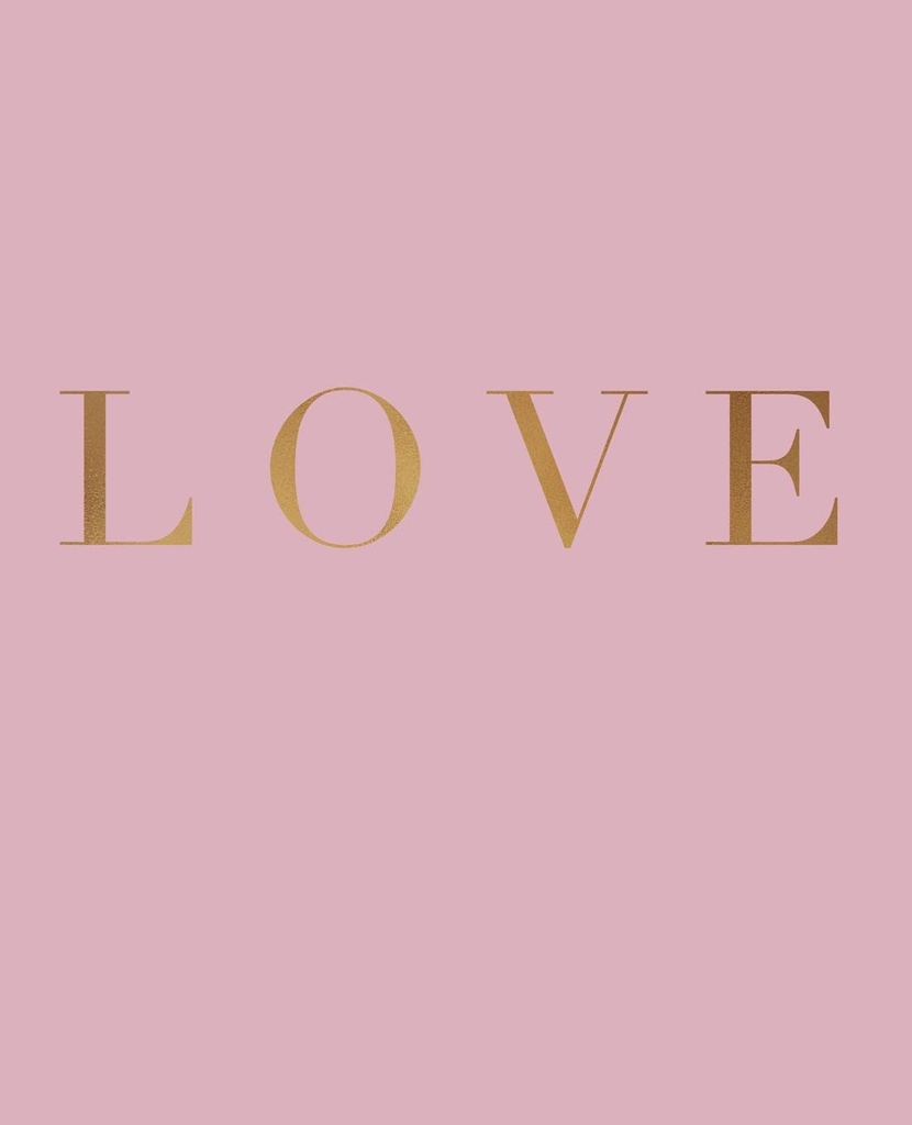 Love: A decorative book for coffee tables, bookshelves and interior design styling - Stack deco book.