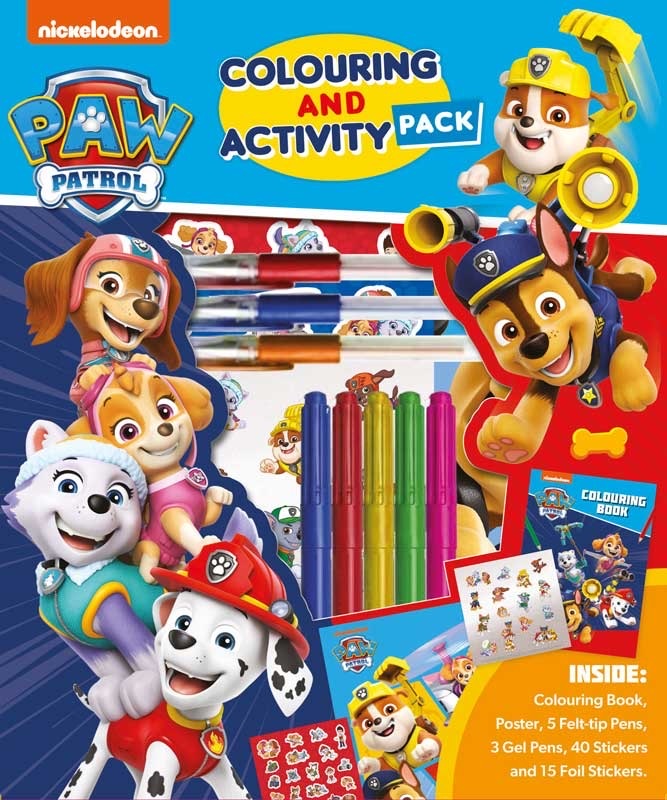 Paw Patrol Colouring & Activity Kit