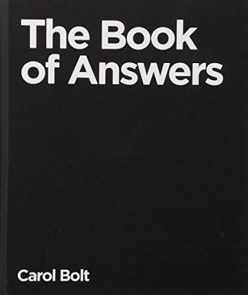 The Book Of Answers.