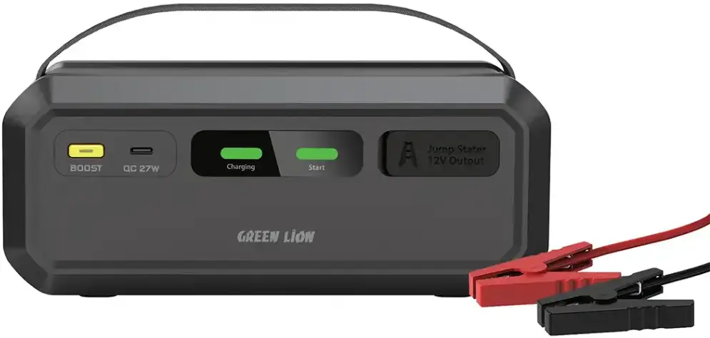 Green Lion Super Capacitor 12V Jump Starter,Black
