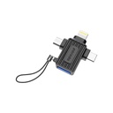 Porodo Otg Adapter,Pd-Cbl0025-Bk,Black