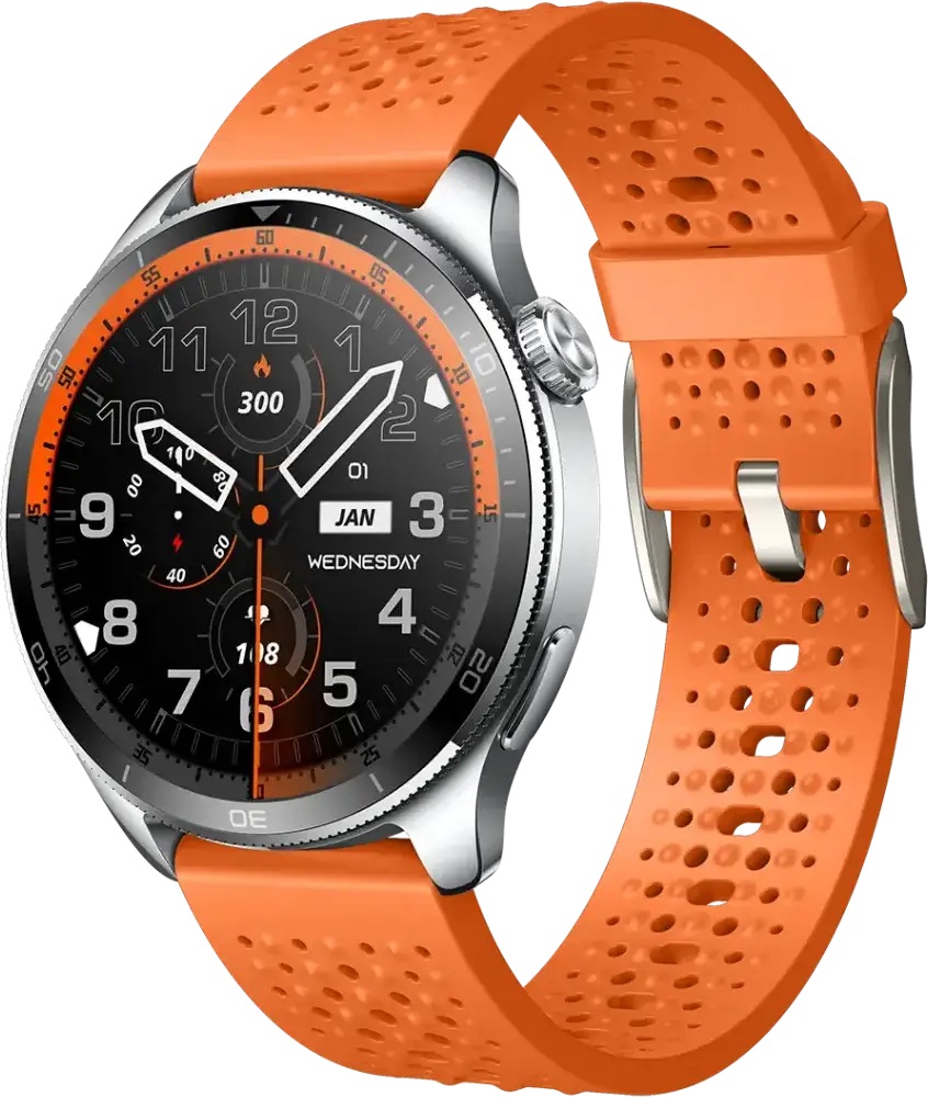 Powerology Sanam Urban Sports Smart Watch,Pswbtkw290Og,Orange