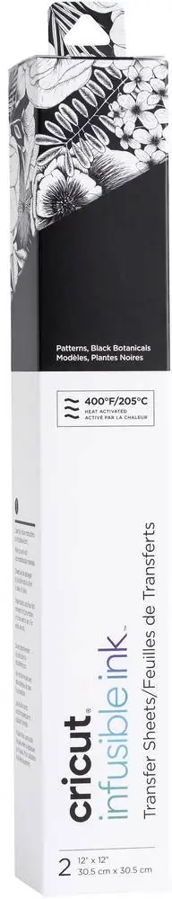 Cricut Infusible Ink Transfer Sheets 2-Pack (Black