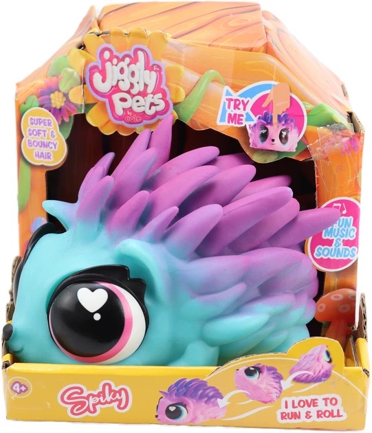Eolo Jiggly Pets - Spiky The Hedgehog With Sounds