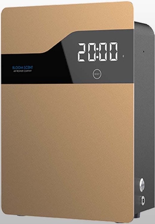 Bloom Scent Aroma Diffuser Machine - Gold - 2000M3 Coverage - 1000 Ml Capacity - 