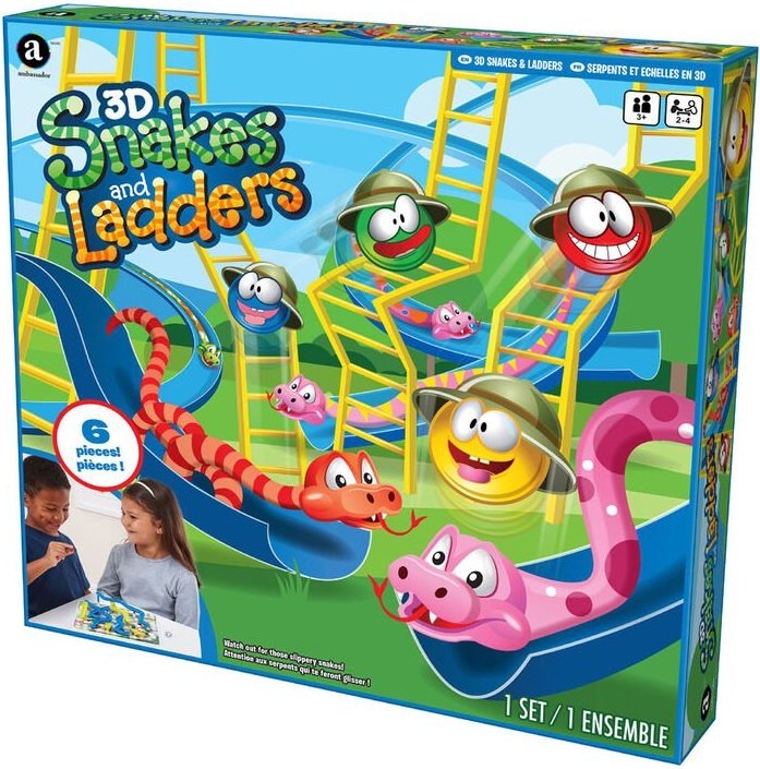 3D Snakes & Ladders