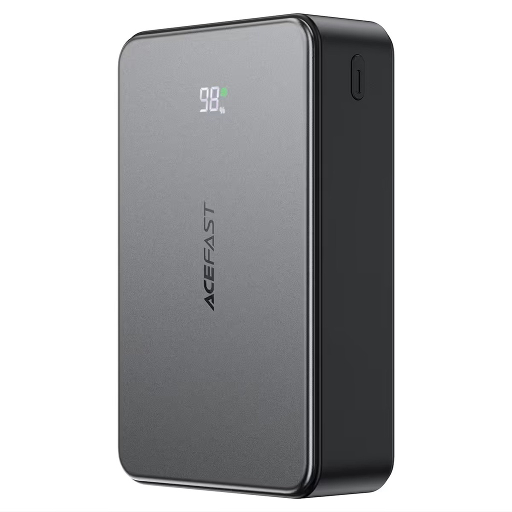 Acefast M29 22.5W Fast Charging Power Bank With Cable 20000Mah,Black