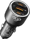 Ego Gt160 Rs 3Usb 160W Car Charger Black