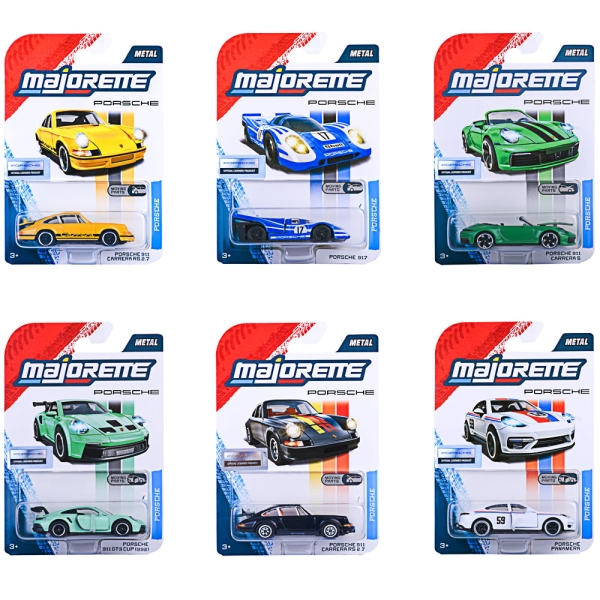 Porsche Premium Cars,1 Piece 6-asst.