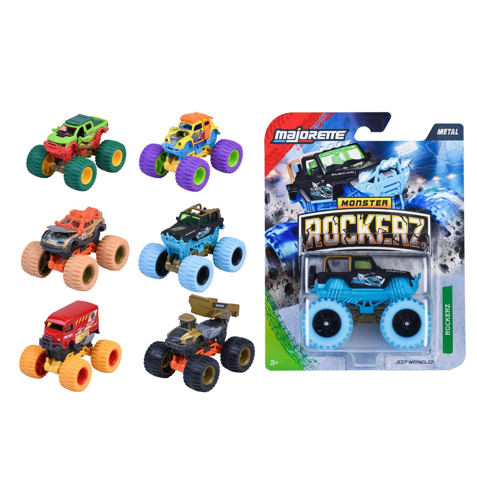 Monster Rockerz,1 Piece, 6-asst.