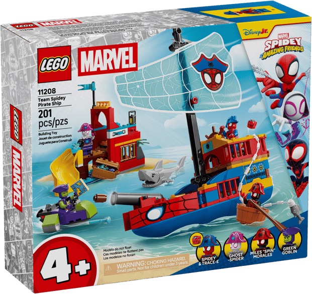 11208 Team Spidey Pirate Ship