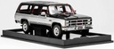 1:18 Scale Model - GMC Suburban 1984 - Balck w/ Silver - Limited Edition