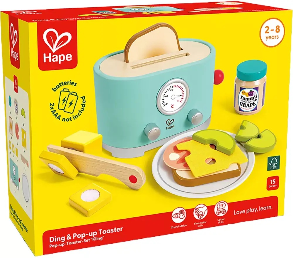 Ding & Pop-Up Toaster