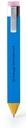 Pen Bookmark Blue with Refills