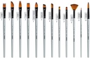 Brush Paint Combo - Mix - Set of 15 - Precision Brushes