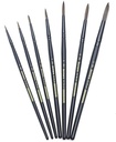 Brush Paint - Round - Set of 7, Platinum Brush