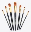 Brush Paint - Deer Foot - Set of 7, Mars Artist Brush-Art # MDF7