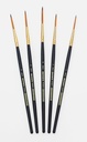 Brush Paint - Long Hair Liner - Set of 5, Mars Artist Brush