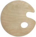 Color Mixing Pallete - Wooden Round