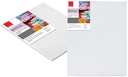 Canvas Panel 16x20 / 40 x 50 cm 380 Gsm - White - Royal