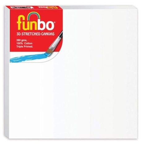 Stretched Canvas 380 GMS 30X40 cm