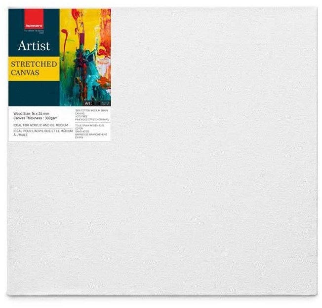 Stretched Canvas - 12X16 / 30 x 40 cm 380 Gsm - White - Artist