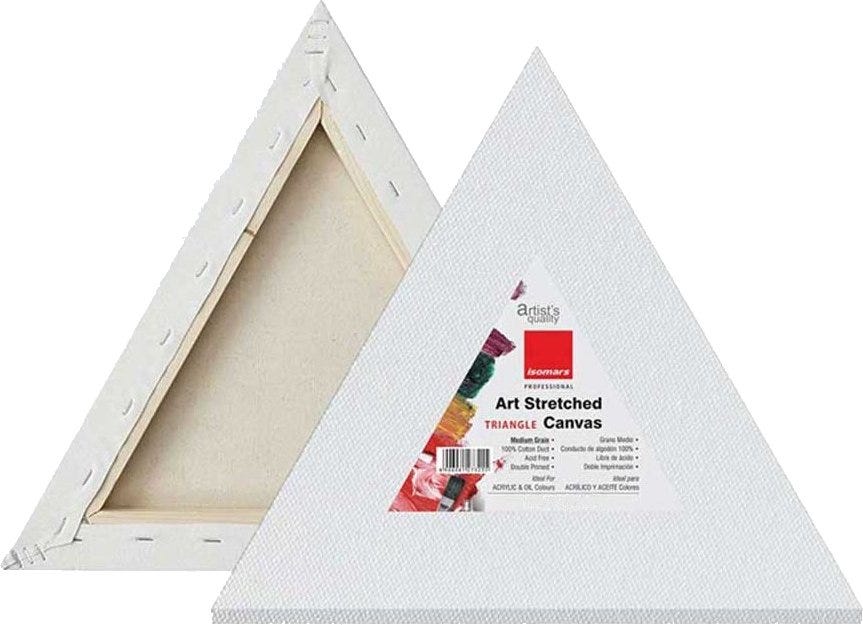 Stretched Triangle Canvas Shaped - 12 / 30 cm 380 Gsm - Professional
