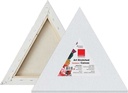 Stretched Triangle Canvas Shaped - 12 / 30 cm 380 Gsm - Professional