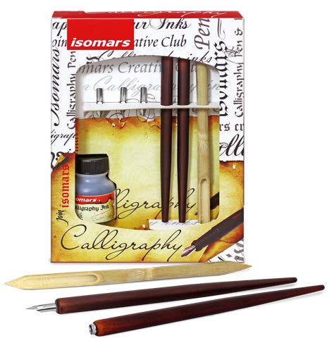 Calligraphy Pen Set - Wood Arabic
