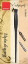Dip Pen Oblique Plastic Holder with Nib