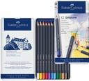 Colour Pencil Perm. Goldfaber Tin Of 12