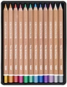 Metallic Colored Pencils Megacolor - The Brilliants Set Of 12 Colors, Tin Box, , Assorted