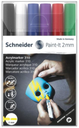 Acrylic Marker Paint-It 310 2mm Wallet Set1 6 Pieces Assorted