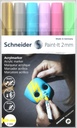 Acrylic Marker Paint-It 310 2mm Wallet Set2 6 Pieces Assorted