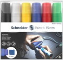 Acrylic Marker Paint-It 330 15mm Wallet Set1 6 Pieces Assorted