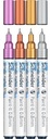 Metallic marker Paint-It 010 0,8mm Wallet Set1 4 pieces assorted