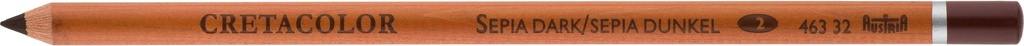 Sepia Pencils, Dry, Dark