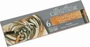 Oil Pencils Set Of 6 Pcs, Tin Box