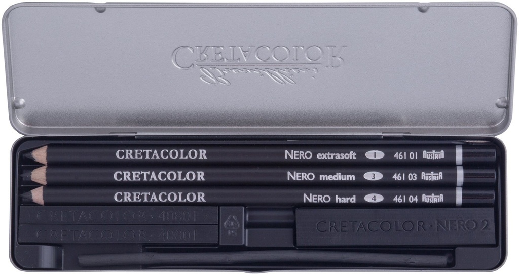 Nero Pocket Set - 7 Pcs, Tin Box