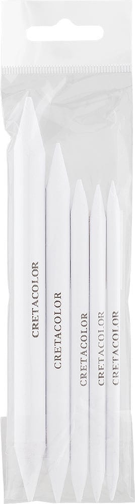Paper Stumps / Wipes Set Of 5 Pcs, Assortment Size (4, 6, 7, 9, 12 mm) In Plastic Bag