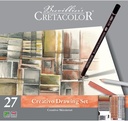 Sketching & Drawing Set Of 27 Pcs- Creativo, Tin Box