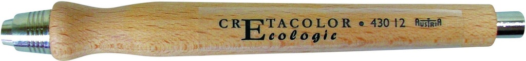 Lead Holder Ecologic, Round, Natural Wood, For 5.6mm Leads