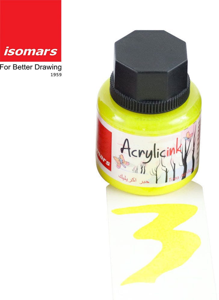 Acrylic Ink - Lm. Yellow