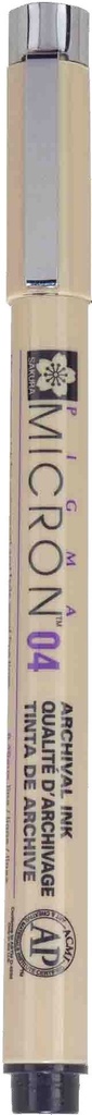 Sakura Pigma Micron 04 - 0.40 mm - Black