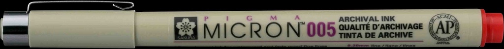 PIGMA MICRON 005 RED#