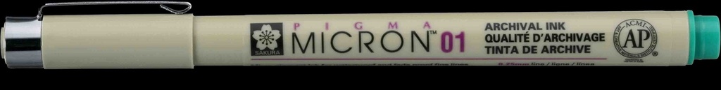 PIGMA MICRON 01 GREEN#