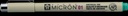 PIGMA MICRON 01 GREEN#