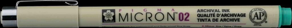PIGMA MICRON 02 GREEN#