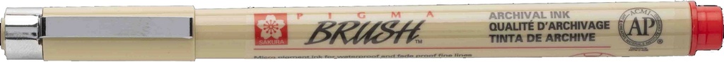 Sakura Pigma Brush Red