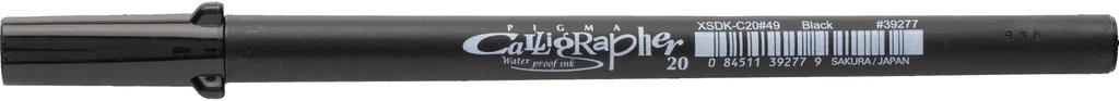 PIGMA CALLIGRAPHER 20 BLACK#